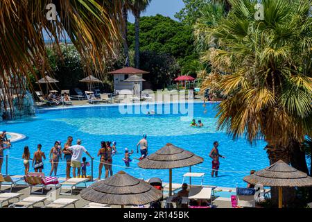 Esperia Palace Hotel - Lido Marini, Salento, Puglia, Italy Stock Photo