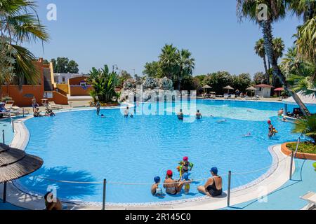 Esperia Palace Hotel - Lido Marini, Salento, Puglia, Italy Stock Photo