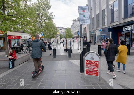 Lord Street on the 11th May 2023 in Liverpool, England. Credit: SMP News / Alamy Live News Stock Photo