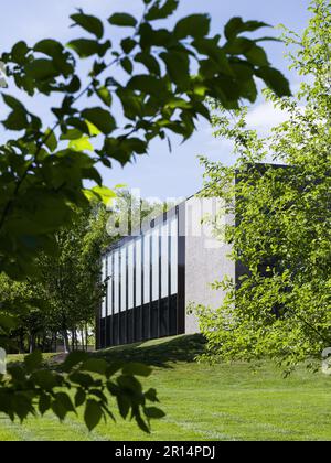 Saint Louis Art Museum addition designed by David Chipperfield Stock Photo