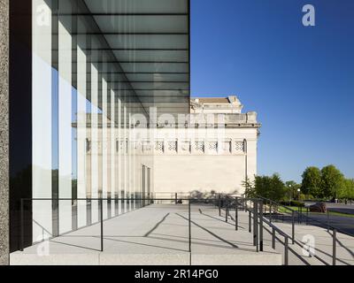 Saint Louis Art Museum addition designed by David Chipperfield Stock Photo