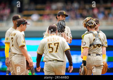 This is a 2023 photo of Ruben Niebla of the San Diego Padres