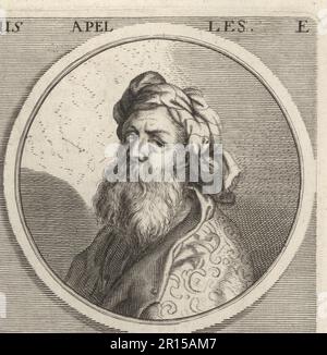 Apelles of Kos (4th century BC). Painter of ancient Greece. Alexander ...