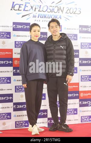 Fukuoka, Japan. 11th May, 2023. Kana Muramoto & Daisuke Takahashi Figure Skating : Ice Explosion 2023 at O-Vision Ice Arena in Fukuoka, Japan . Credit: Naoki Morita/AFLO SPORT/Alamy Live News Stock Photo