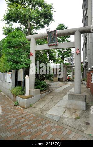 Nukubenten Itsukushima shrine Stock Photo