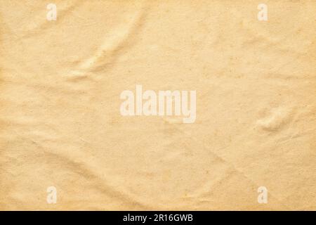 old paper background, page texture covered with stains and yellowness from old age Stock Photo