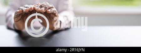 Trademark And Intellectual Property Patent. Register Brand Law Stock Photo