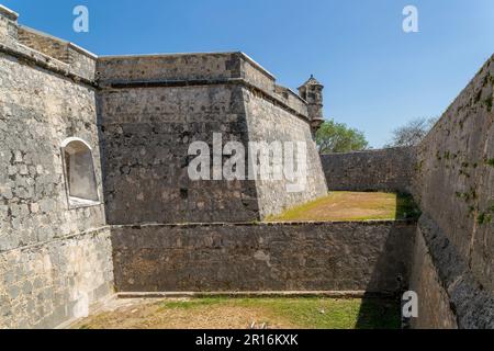 Spanish Colonial Military Architecture, Fort San Jose El Alto, Campeche ...