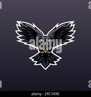 Owl sport mascot logo design Stock Vector Image & Art - Alamy