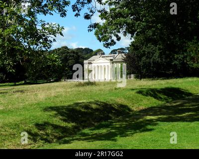 England, Cornwall, Trelissick Gardens (National Trust):  the Manor House. Stock Photo