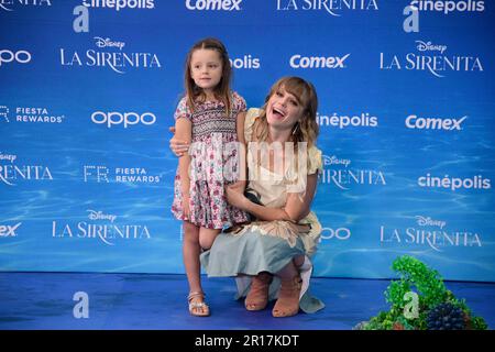 Mexico City, Mexico. 11th May, 2023. Ana Layevska attends the red carpet of The little Mermaid film premiere at Toreo Parque Central. on May 11, 2023 in Mexico City, Mexico. (Credit Image: © Jaime/eyepix via ZUMA Press Wire) EDITORIAL USAGE ONLY! Not for Commercial USAGE! Stock Photo