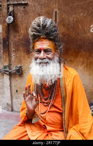 Hindu Swami -- A sadhu (holy man), Sadhu, Swami, Babba, a sadhu ...