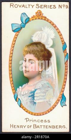 Princess Beatrice - Vintage Cigarette Card 02 Stock Photo