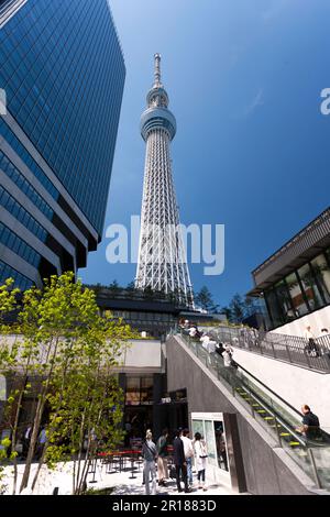 Tokyo Sky Tree town Stock Photo