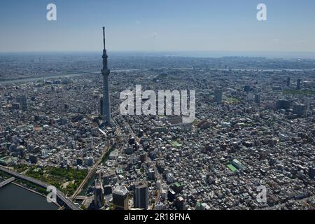 Tokyo sky tree Honjo Azumabashi Bridge station Stock Photo Alamy