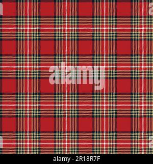 Check Seamless Pattern of Plaid Stock Vector