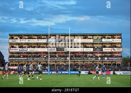 Wakefield, England - 11th May 2023 - General view. Rugby League Betfred Super League Round 12, Wakefield Trinity vs Hull FC at Be Well Support Stadium, Wakefield, UK Stock Photo