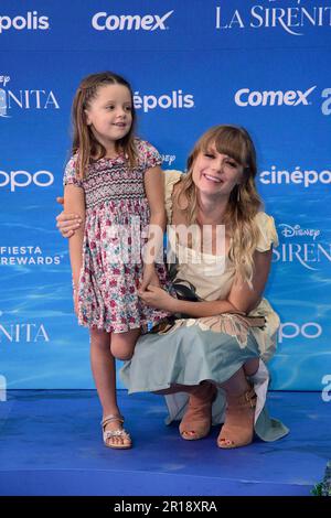 Mexico City, Mexico. 11th May, 2023. May 11, 2023, Mexico City, Mexico: Ana Layevska attends the red carpet of The little Mermaid film premiere at Toreo Parque Central. on May 11, 2023 in Mexico City, Mexico. (Photo by Eyepix/Sipa USA) Credit: Sipa USA/Alamy Live News Stock Photo