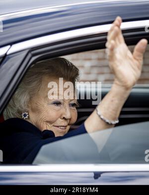 DELFT - Princess Beatrix visits mill De Roos during the National Mill ...