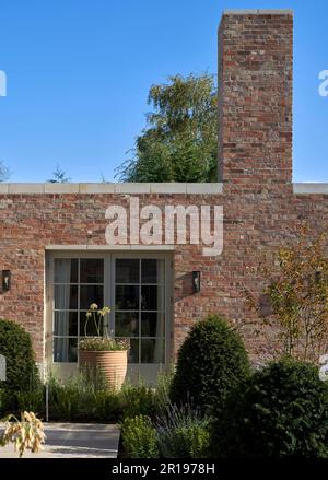 Overall view. Berkhamsted House, Berkhamsted, United Kingdom. Architect: Kirkland Fraser Moor, 2022. Stock Photo