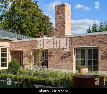 Overall view. Berkhamsted House, Berkhamsted, United Kingdom. Architect: Kirkland Fraser Moor, 2022. Stock Photo