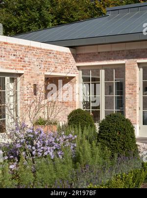 Overall view. Berkhamsted House, Berkhamsted, United Kingdom. Architect: Kirkland Fraser Moor, 2022. Stock Photo