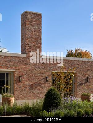 Overall view. Berkhamsted House, Berkhamsted, United Kingdom. Architect: Kirkland Fraser Moor, 2022. Stock Photo