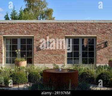 Overall view. Berkhamsted House, Berkhamsted, United Kingdom. Architect: Kirkland Fraser Moor, 2022. Stock Photo