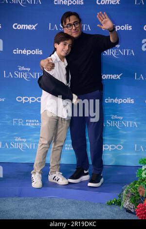 Mexico City, Mexico. 11th May, 2023. May 11, 2023, Mexico City, Mexico: Adal Ramones attends the red carpet of The little Mermaid film premiere at Toreo Parque Central. on May 11, 2023 in Mexico City, Mexico. (Photo by Eyepix Group) (Photo by Eyepix/NurPhoto) Credit: NurPhoto SRL/Alamy Live News Stock Photo