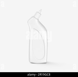 illustration plastic bottle disinfecting solution Stock Photo