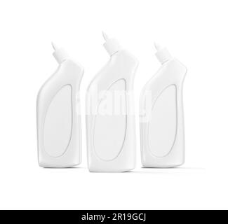 illustration plastic bottle disinfecting solution Stock Photo