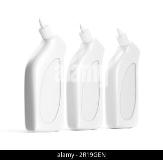 illustration plastic bottle disinfecting solution Stock Photo