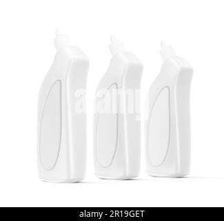 illustration plastic bottle disinfecting solution Stock Photo