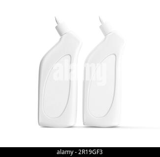 illustration plastic bottle disinfecting solution Stock Photo