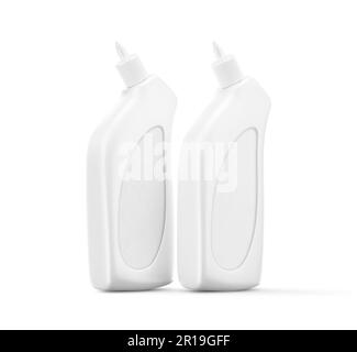 illustration plastic bottle disinfecting solution Stock Photo