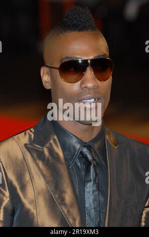 Simon Webbe, I am a Legend Premiere, London, UK Stock Photo