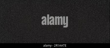 black polyurethane foam rubber washcloth sponge Stock Photo