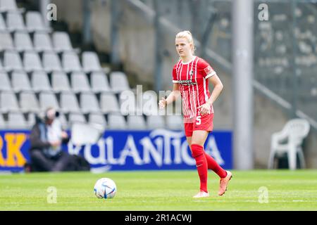 Freiburg, Germany. 07th May, 2023. Wolfsburg, Germany, April 23rd 2023:  Headcoach of SC Freiburg Theresa Merk during the Flyeralarm  Frauen-Bundesliga football match between SC Freiburg and SV Werder Bremen  at Dreisamstadion in