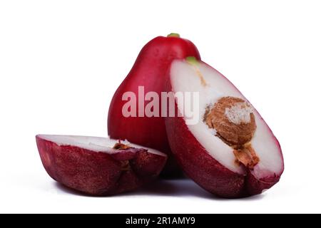 Rose apples isolated on white background Stock Photo