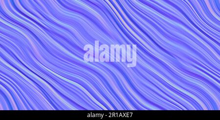 Seamless soothing abstract etched waves and ridges normal map background texture. Wavy carved marble or fabric or fluid flow pattern. Realistic 8k mat Stock Photo