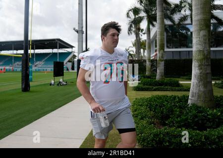 Miami Dolphins offensive tackle Ryan Hayes (76) and Houston Texans  defensive end Ali Gaye (73) during an NFL preseason football game,  Saturday, Aug. 19, 2023, in Houston. (AP Photo/Tyler Kaufman Stock Photo -  Alamy