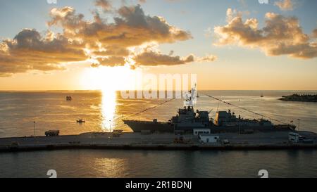 USS Lenah Sutcliffe Higbee (DDG-123) sits at Naval Air Station Key West ...