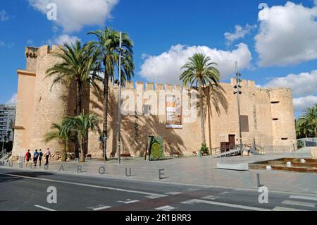 Archaeological and Historical Museum, Moorish Municipal Palace, Elche, Elx, Alicante Province, Costa Blanca, Spain Stock Photo