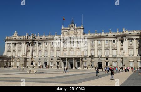 File photo dated 28/09/17 of a general view of the Royal Palace in Madrid, Spain, as hotel prices for UK holidaymakers in three-quarters of popular European cities have soared by more than 50% since last summer, according to new research. Stock Photo