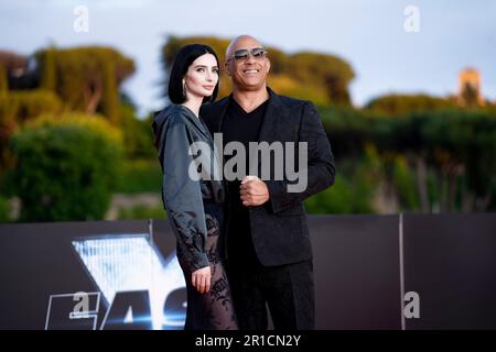Rome, Italy, 12th May 2023, Vin Diesel attends the premiere of Fast X (Credits photo: Giovanna Onofri) Stock Photo