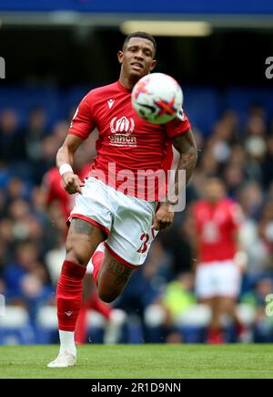 Nottingham Forest's Danilo during the Premier League match at Stamford Bridge, London. Picture date: Saturday May 13, 2023. Stock Photo