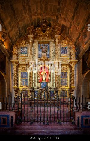 Chapel of the Holy Heart (Capilla del Sagrado Corazon) at Malaga Cathedral - Malaga, Andalusia, Spain Stock Photo