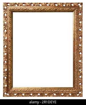 golden picture frame landscape Stock Photo - Alamy