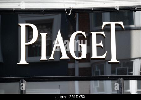 London England UK. Piaget shop luxury jewelry and watches at