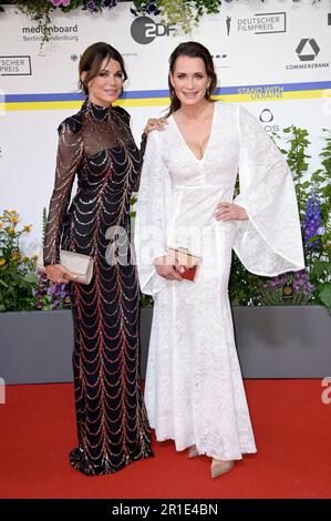 Gerit Kling und Anja Kling bei der 73. Verleihung des Deutschen Filmpreises 2023 im Theater am Potsdamer Platz. Berlin, 12.05.2023 Stock Photo